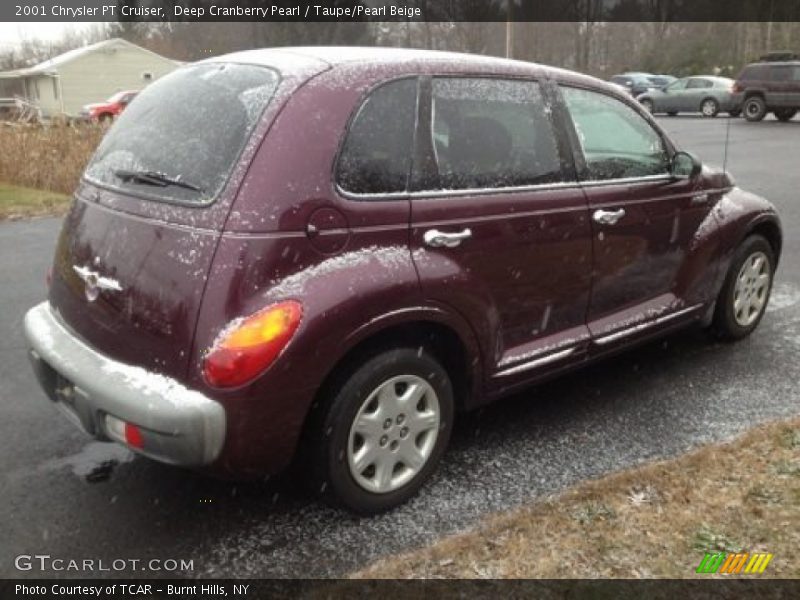 Deep Cranberry Pearl / Taupe/Pearl Beige 2001 Chrysler PT Cruiser
