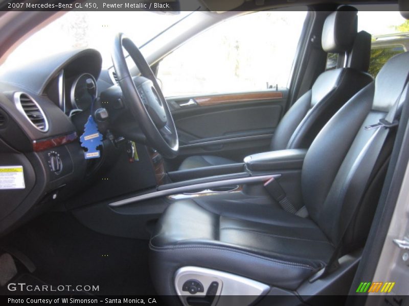 Pewter Metallic / Black 2007 Mercedes-Benz GL 450