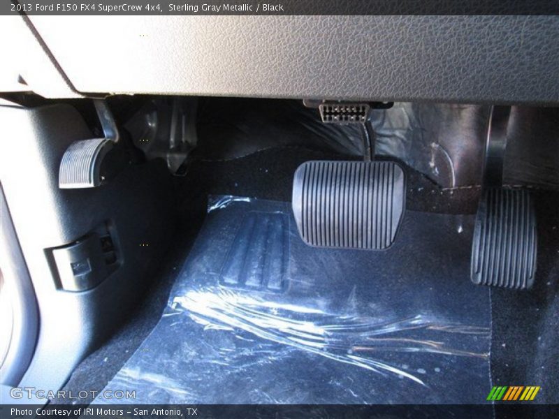 Sterling Gray Metallic / Black 2013 Ford F150 FX4 SuperCrew 4x4