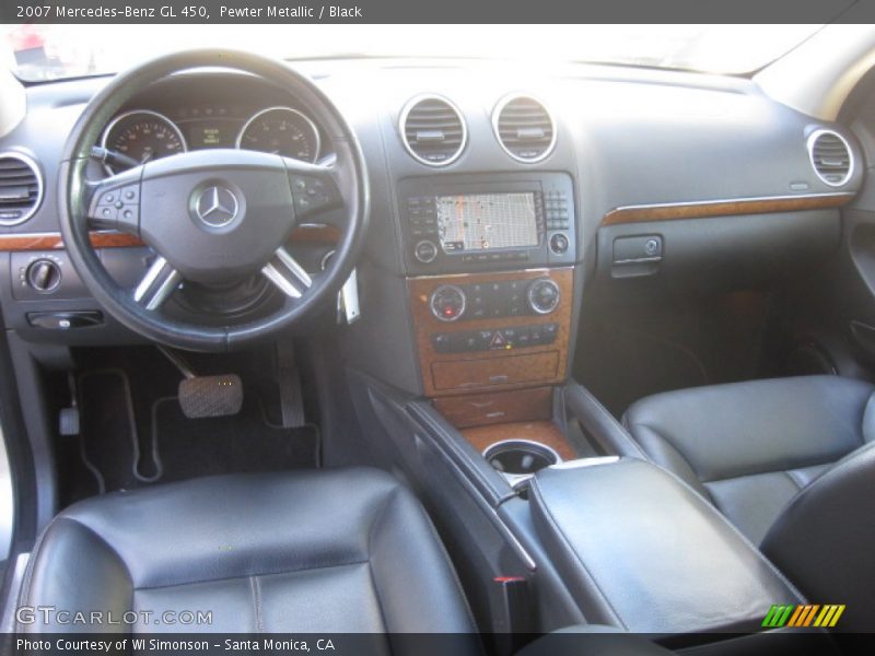 Pewter Metallic / Black 2007 Mercedes-Benz GL 450