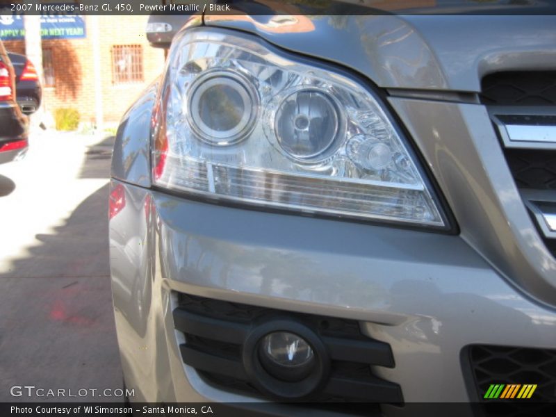 Pewter Metallic / Black 2007 Mercedes-Benz GL 450