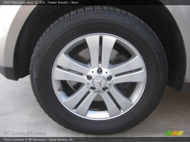 Pewter Metallic / Black 2007 Mercedes-Benz GL 450