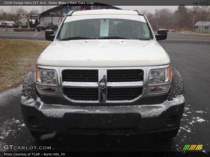 Stone White / Dark Slate Gray 2008 Dodge Nitro SXT 4x4