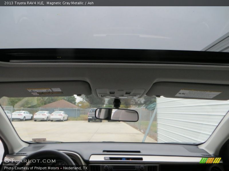Magnetic Gray Metallic / Ash 2013 Toyota RAV4 XLE