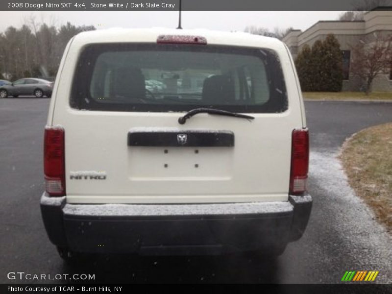 Stone White / Dark Slate Gray 2008 Dodge Nitro SXT 4x4