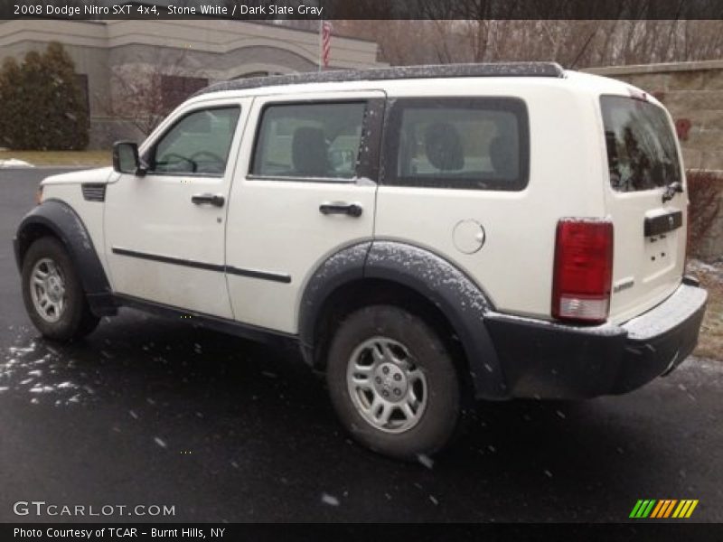 Stone White / Dark Slate Gray 2008 Dodge Nitro SXT 4x4