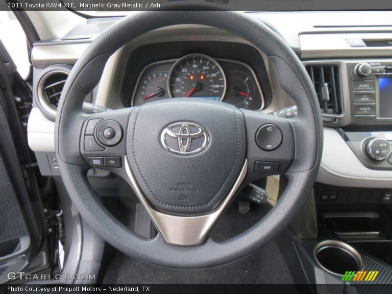 Magnetic Gray Metallic / Ash 2013 Toyota RAV4 XLE