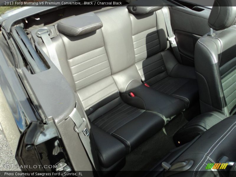 Black / Charcoal Black 2013 Ford Mustang V6 Premium Convertible