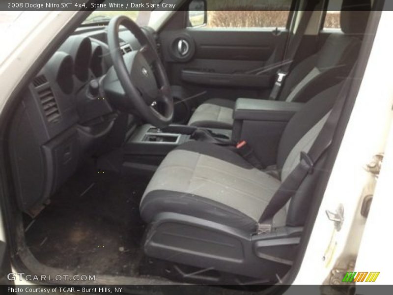 Stone White / Dark Slate Gray 2008 Dodge Nitro SXT 4x4