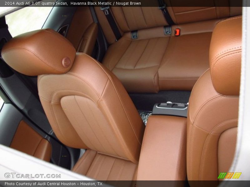 Havanna Black Metallic / Nougat Brown 2014 Audi A6 3.0T quattro Sedan