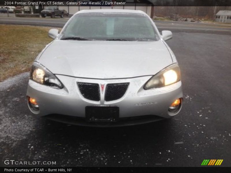 Galaxy Silver Metallic / Dark Pewter 2004 Pontiac Grand Prix GT Sedan