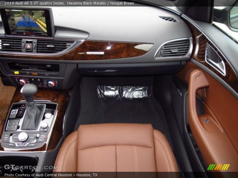 Havanna Black Metallic / Nougat Brown 2014 Audi A6 3.0T quattro Sedan