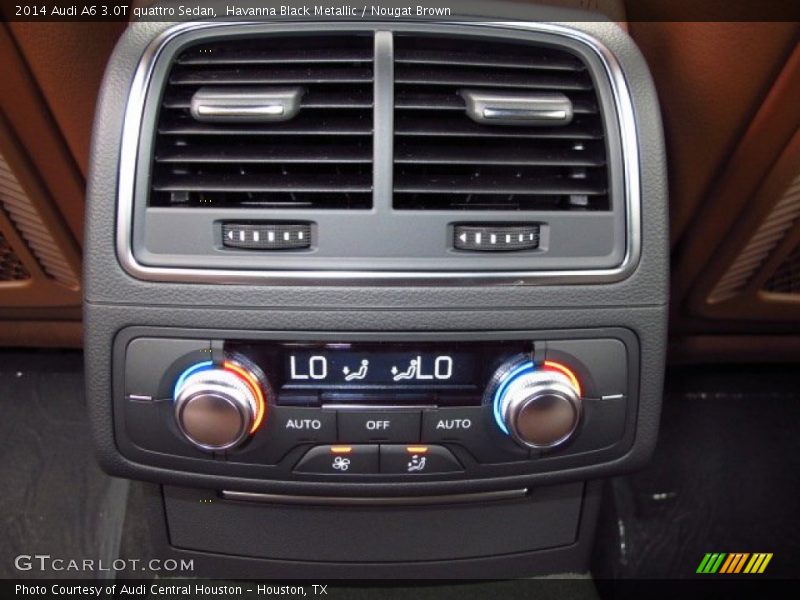 Havanna Black Metallic / Nougat Brown 2014 Audi A6 3.0T quattro Sedan