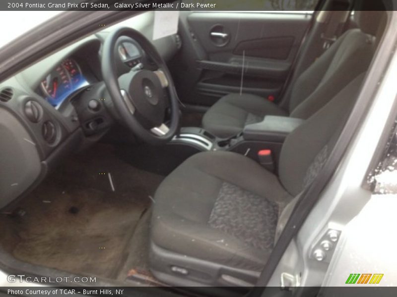 Galaxy Silver Metallic / Dark Pewter 2004 Pontiac Grand Prix GT Sedan