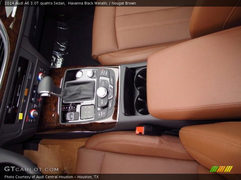 Havanna Black Metallic / Nougat Brown 2014 Audi A6 3.0T quattro Sedan