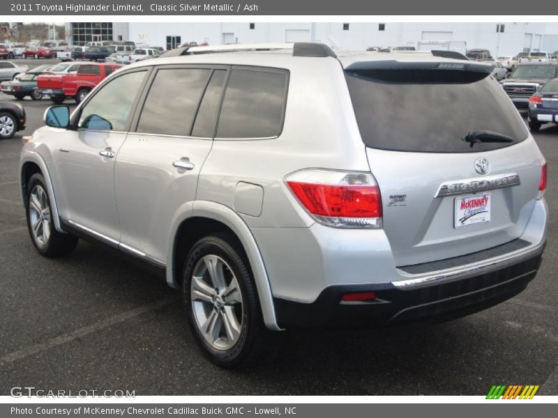 Classic Silver Metallic / Ash 2011 Toyota Highlander Limited