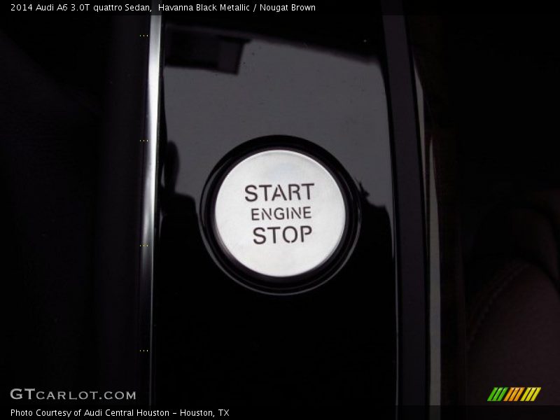 Havanna Black Metallic / Nougat Brown 2014 Audi A6 3.0T quattro Sedan