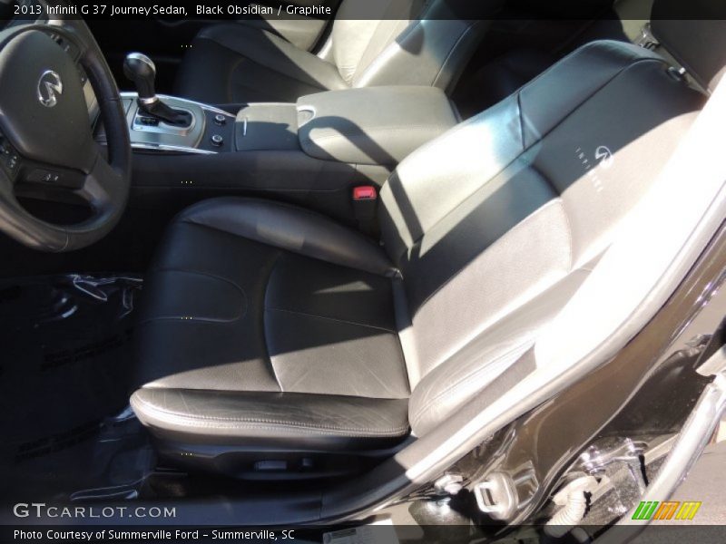 Black Obsidian / Graphite 2013 Infiniti G 37 Journey Sedan