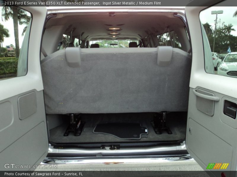 Ingot Silver Metallic / Medium Flint 2013 Ford E Series Van E350 XLT Extended Passenger