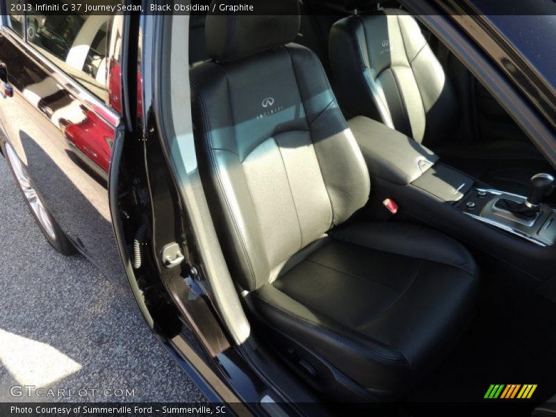 Black Obsidian / Graphite 2013 Infiniti G 37 Journey Sedan