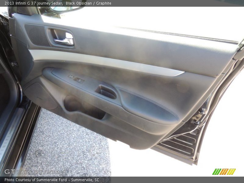 Black Obsidian / Graphite 2013 Infiniti G 37 Journey Sedan