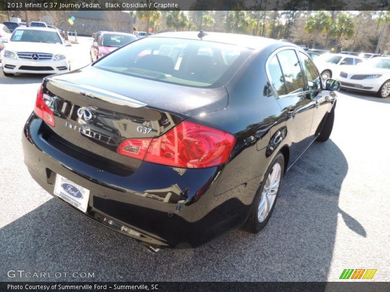 Black Obsidian / Graphite 2013 Infiniti G 37 Journey Sedan