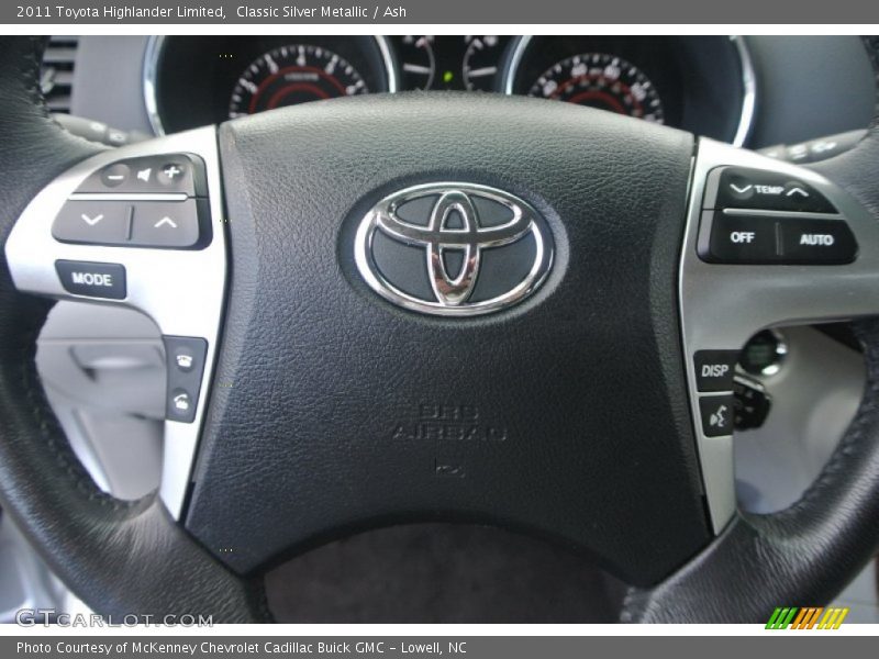 Classic Silver Metallic / Ash 2011 Toyota Highlander Limited
