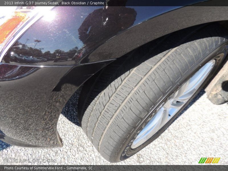 Black Obsidian / Graphite 2013 Infiniti G 37 Journey Sedan