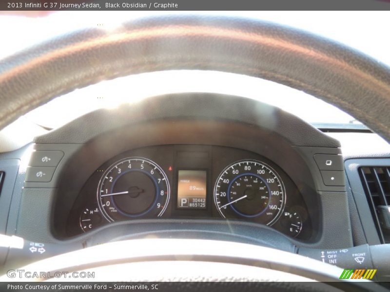 Black Obsidian / Graphite 2013 Infiniti G 37 Journey Sedan
