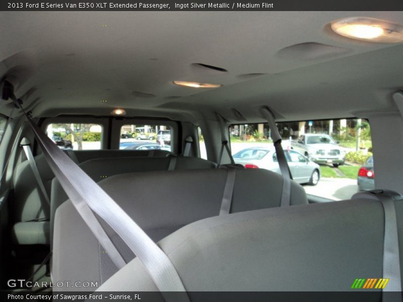 Ingot Silver Metallic / Medium Flint 2013 Ford E Series Van E350 XLT Extended Passenger