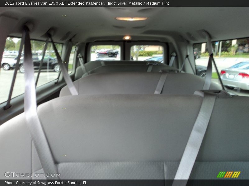Ingot Silver Metallic / Medium Flint 2013 Ford E Series Van E350 XLT Extended Passenger