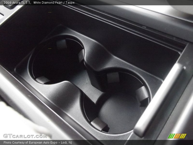 White Diamond Pearl / Taupe 2009 Acura TL 3.5