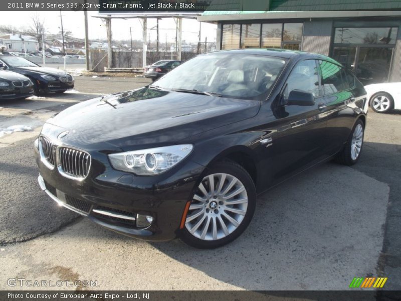 Jet Black / Black 2011 BMW 5 Series 535i xDrive Gran Turismo