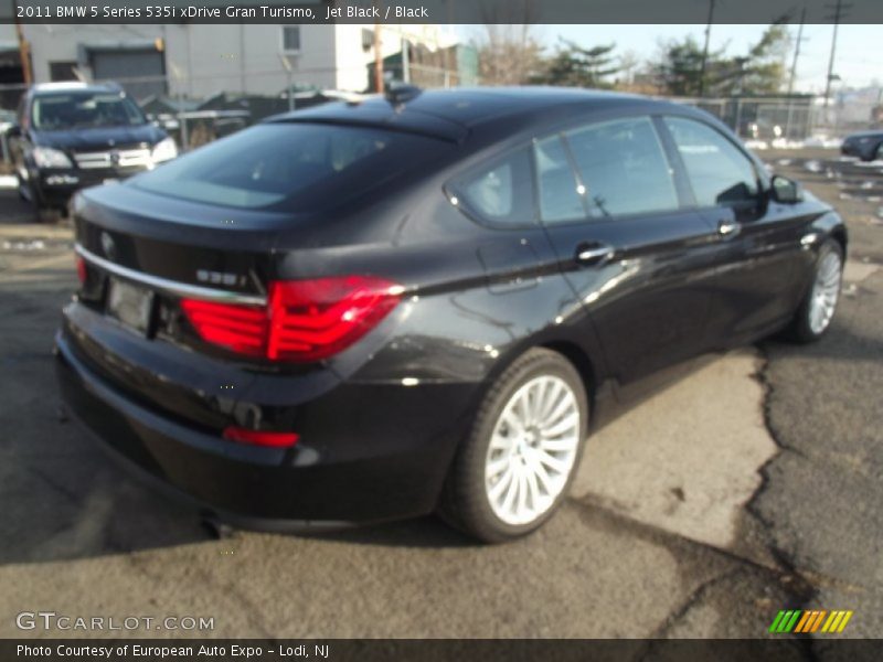 Jet Black / Black 2011 BMW 5 Series 535i xDrive Gran Turismo