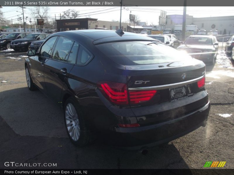 Jet Black / Black 2011 BMW 5 Series 535i xDrive Gran Turismo