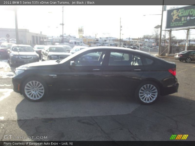 Jet Black / Black 2011 BMW 5 Series 535i xDrive Gran Turismo