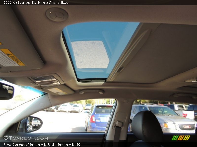 Mineral Silver / Black 2011 Kia Sportage EX