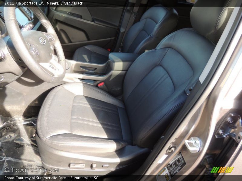 Mineral Silver / Black 2011 Kia Sportage EX