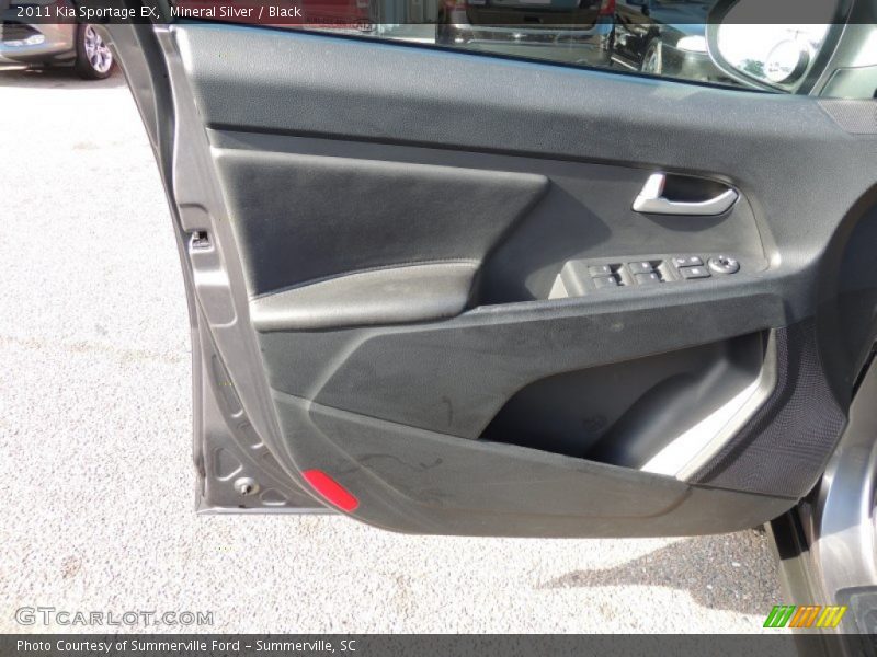 Mineral Silver / Black 2011 Kia Sportage EX