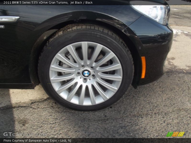 Jet Black / Black 2011 BMW 5 Series 535i xDrive Gran Turismo