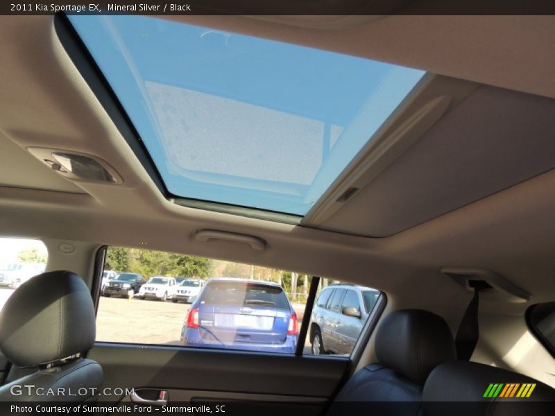 Mineral Silver / Black 2011 Kia Sportage EX