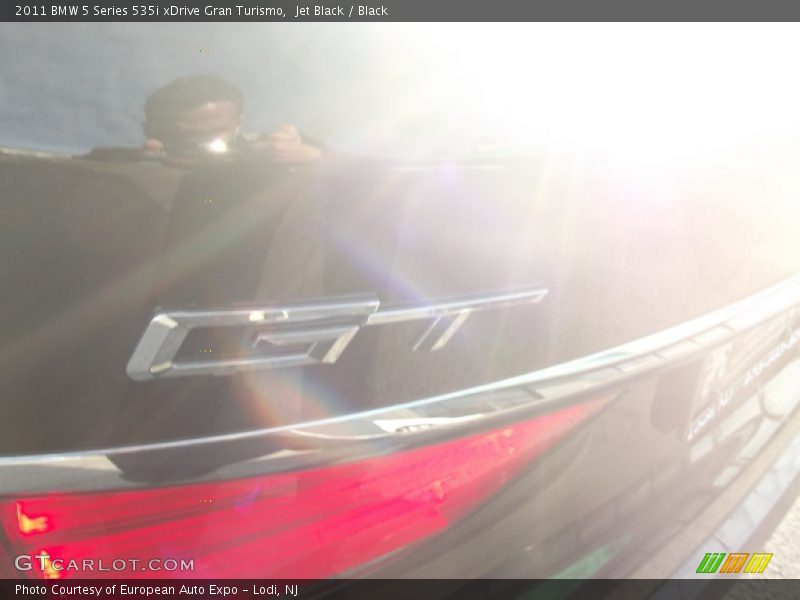 Jet Black / Black 2011 BMW 5 Series 535i xDrive Gran Turismo