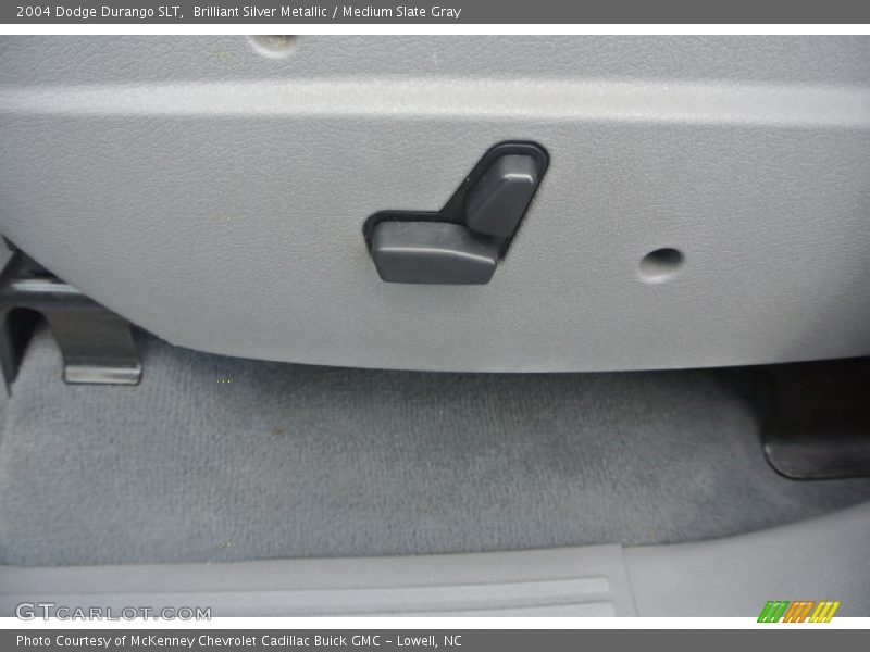 Brilliant Silver Metallic / Medium Slate Gray 2004 Dodge Durango SLT