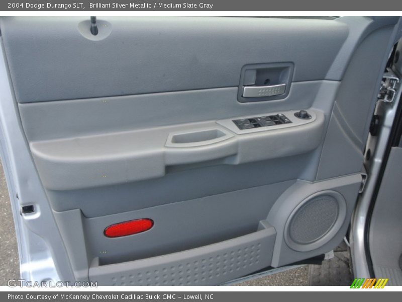 Brilliant Silver Metallic / Medium Slate Gray 2004 Dodge Durango SLT