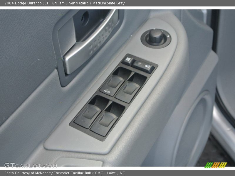 Brilliant Silver Metallic / Medium Slate Gray 2004 Dodge Durango SLT