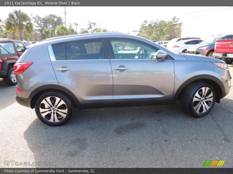 Mineral Silver / Black 2011 Kia Sportage EX
