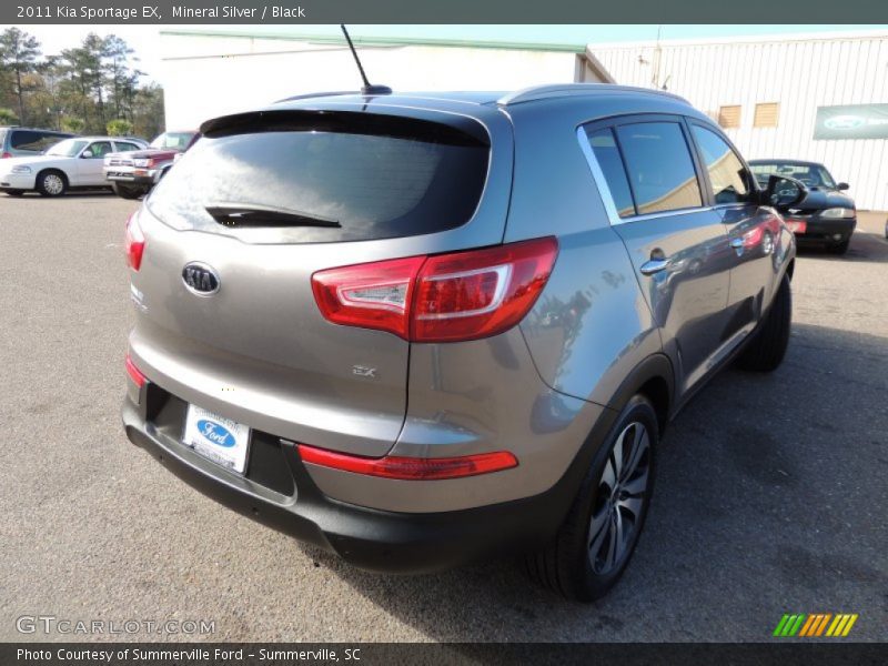 Mineral Silver / Black 2011 Kia Sportage EX