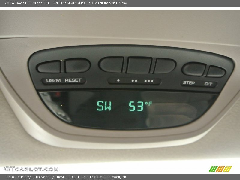 Brilliant Silver Metallic / Medium Slate Gray 2004 Dodge Durango SLT