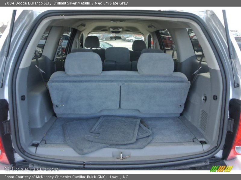 Brilliant Silver Metallic / Medium Slate Gray 2004 Dodge Durango SLT