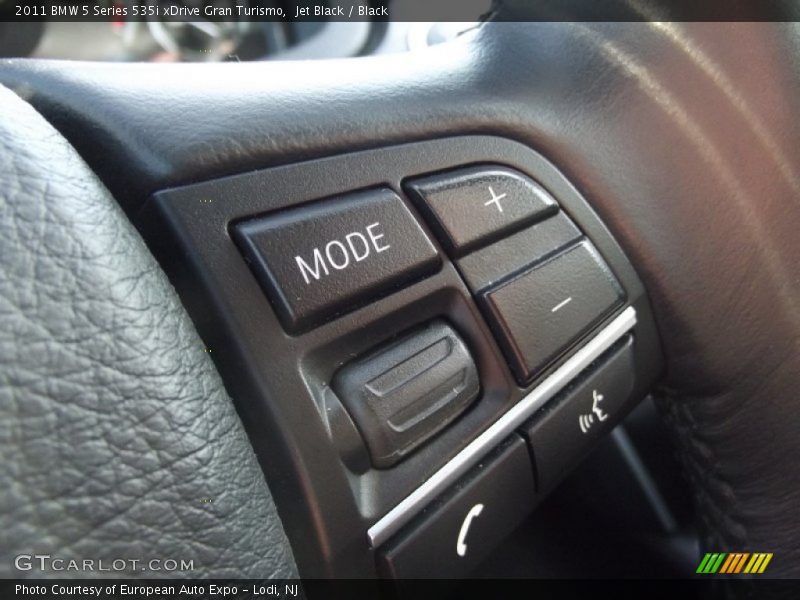 Jet Black / Black 2011 BMW 5 Series 535i xDrive Gran Turismo
